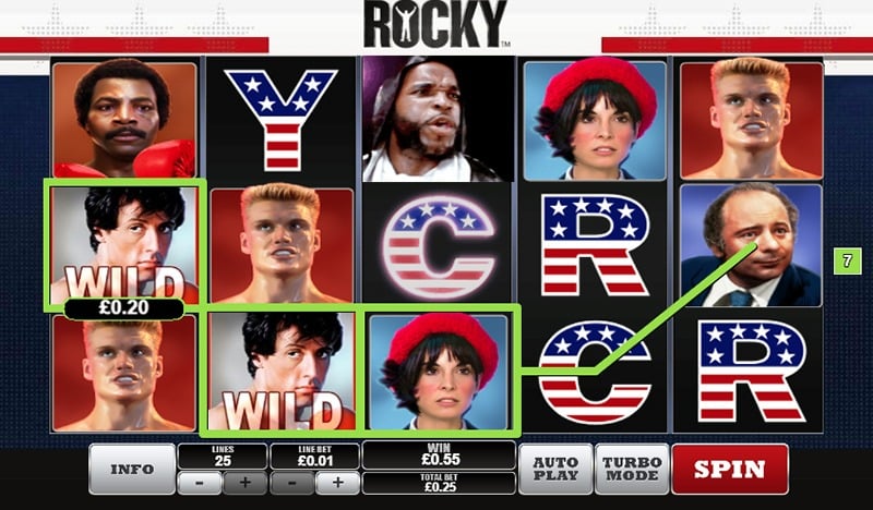 rocky slot