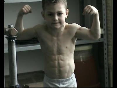 the strongest kid in the world ever