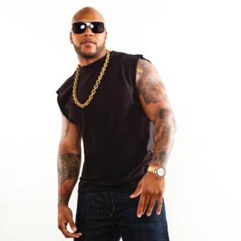 Singer Flo Rida Rocking Out in Robin's Jean At OK! Magazine's Pre ...
