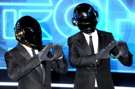 Grammy Nominee Daft Punk In An Exclusive Performance On The 56th Annual Grammy Awards