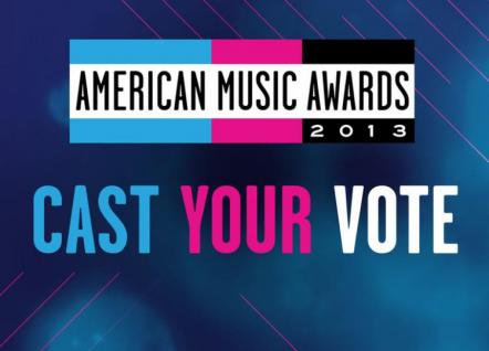 Voting For The "2013 American Music Awards" New Artist Of The Year Begins Now At AMAvote.com And Twitter
