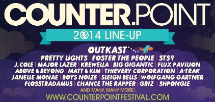 CounterPoint Music & Arts Festival: Line-up Announced For April 25-27 Georgia Festival