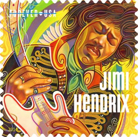 U.S. Postal Service Honors Legendary Guitarist, Jimi Hendrix, with Limited-Edition Forever Stamp on the SXSW Outdoor Stage at Butler Park