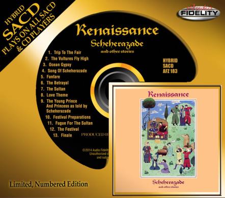 Audio Fidelity To Release Renaissance's Legendary Prog Album 'Scheherazade and other stories' On Limited Numbered Hybrid SACD