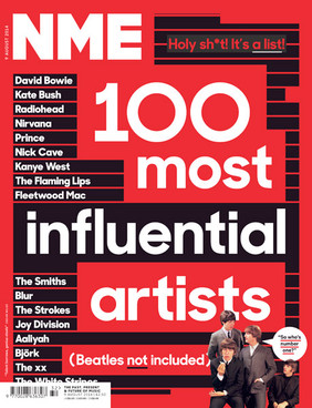 NME's 100 Most Influential Artists List