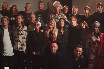 Take That Challenge Band Aid 30 For This Week's No 1