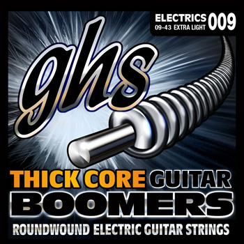 GHS Introduce Thin And Thick Core Boomers Guitar Strings