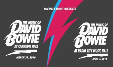 Patti Smith, J Mascis, Esperanza Spalding And More Added To The Music Of David Bowie Sold-Out Tribute Shows At Carnegie Hall (3/31) And Radio City Music Hall (4/1)