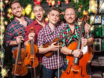 Hunky String Quartet Well strung To Headline New York City Gay Mens Chorus Holiday Show, XMAS & Chill