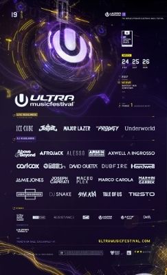 Ultra Music Festival 2017 Phase One Lineup