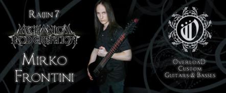 Mechanical God Creation Guitarists Francesco Calligaris And Mirko Frontini Endorsed By Overload Guitars!