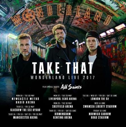 Take That Adds More UK Tour Dates