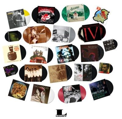 Legacy Recordings Celebrates 10th Anniversary Of Record Store Day (Saturday, April 22) With Exciting New 12" & 7" Vinyl Collectibles