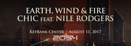 Legendary Bands Earth, Wind & Fire And Chic Ft. Nile Rodgers Announce 2054 North American Summer Tour