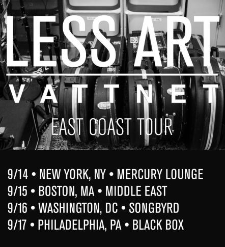 Vattnet (Formerly Vattnet Viskar) Announce Short East Coast Tour With Less Art