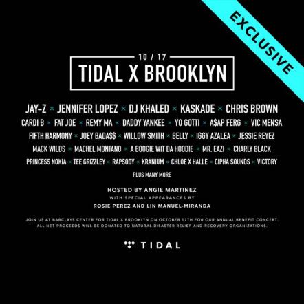 Jay-Z, Jennifer Lopez, DJ Khaled, Kaskade, Chris Brown And More To Participate In 3rd Annual Tidal X: Brooklyn