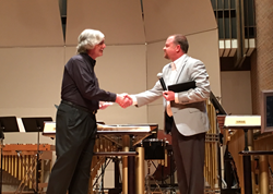 Yamaha Artist Services Indianapolis Honors Dr. Michael Varner For Outstanding Contributions To Percussion Music Education