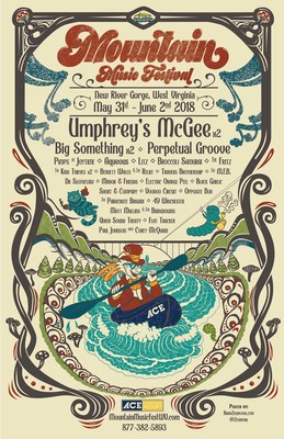 Mountain Music Festival Announces 2018 Festival Lineup: Two Nights Of Umphrey's McGee & Big Something Headline Event At Ace Adventure Resort, May 31st - June 2nd