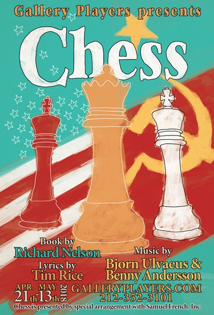Rock Musical Chess Set To Play Gallery Players - Opens April 21, 2018