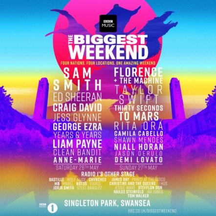 Florence & The Machine, Shawn Mendes And Demi Lovato To Perform At BBC Music's The Biggest Weekend As The Incredible Line-Up Gets Even Bigger