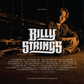 Billy Strings Announces Fall 2018 Tour