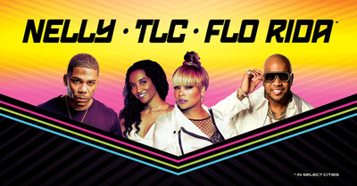 Nelly, TLC & Flo Rida Announces Summer Amphitheater Tour