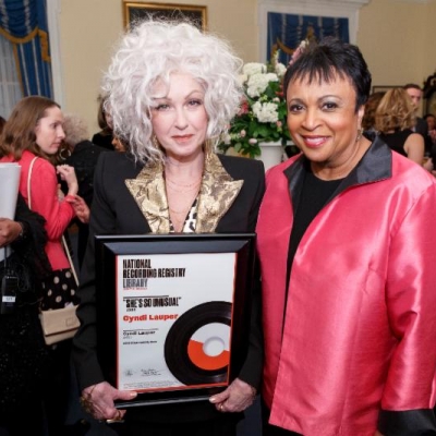 Cyndi Lauper's 'She's So Unusual' Inducted Into National Recording Registry/Library Of Congress