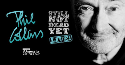Phil Collins... Still Not Dead Yet, Live! The Legend Returns To The US For Exclusive 2019 Run