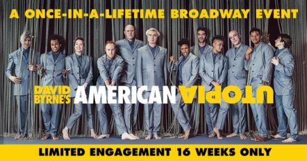 "David Byrne's American Utopia" Coming To Broadway In October 2019