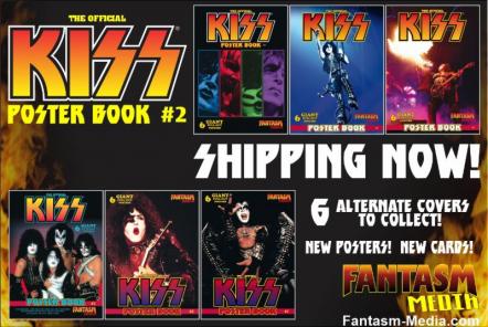 Fantasm Media Releases The Official KISS Poster Book #2