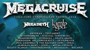 Megacruise (Hosted By Megadeth) Announces Final Lineup With Addition Of Lamb Of God