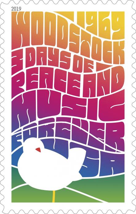 Woodstock Rocks On Forever; US Postage Stamps Commemorate Iconic Music Festival