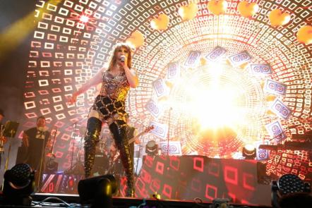 Alejandra Guzman Presented Her New Album "Alejandra Guzman: Live At The Roxy" At A Massive Concert At The Arena CDMX