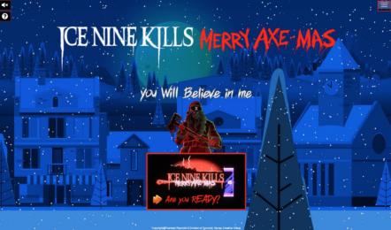 Ice Nine Kills Gift Fans With Free Retro Video Game "Merry Axe-Mas"