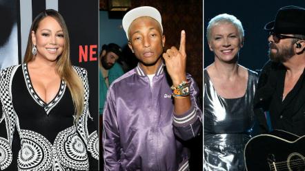 Mariah Carey, Annie Lennox, Pharrell & More Among 2020 Songwriters Hall Of Fame Inductees