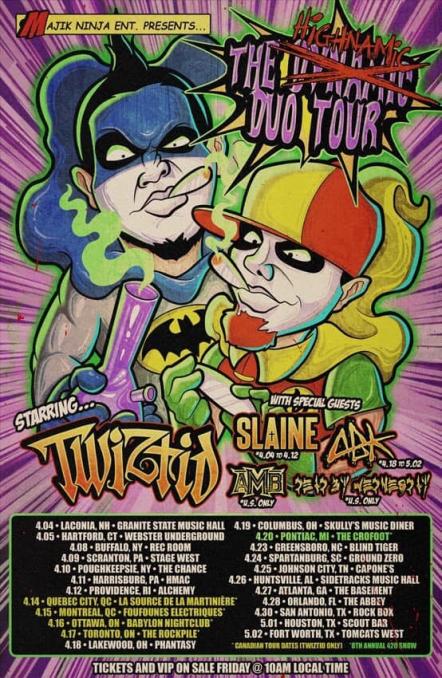 Dead By Wednesday Announce US Dates On The Highnamic Duo Tour With Twiztid