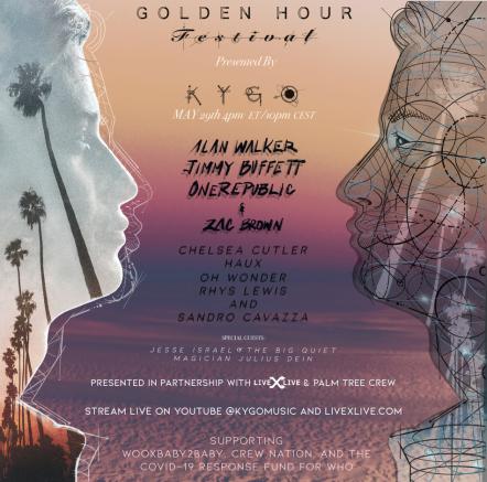 LiveXLive Partners With Globally-Recognized DJ Kygo And Palm Tree Crew To Live Stream Golden Hour Festival And Debut Performance For Kygo's Third Studio Album "Golden Hour"