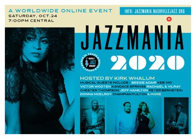 Nashville Jazz Workshop To Celebrate 20th Anniversary With Global "Jazzmania 2020" Online Jazz Party & Fundraiser