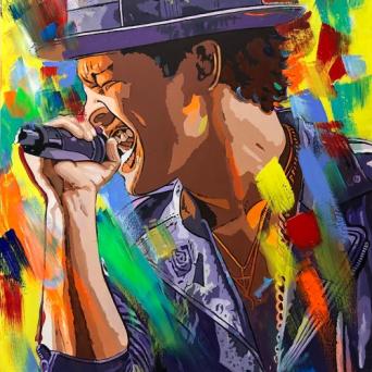 Pop Art Legend Ruby Mazur Debuts New 'High-Volume' Series Of Paintings