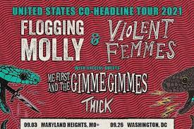 Flogging Molly & Violent Femmes Announce Co-Headline Tour Dates