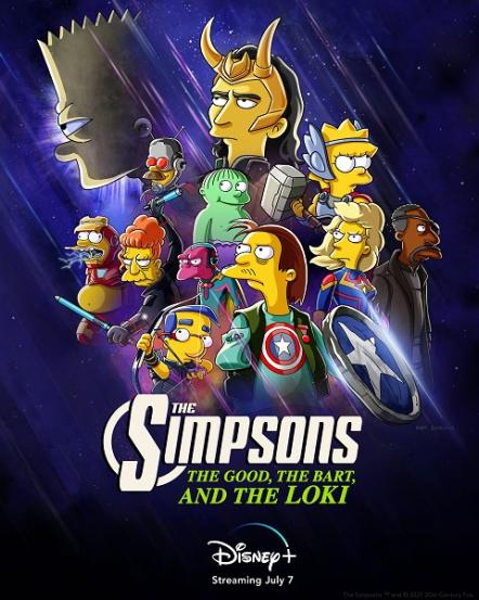 The Simpsons Assemble! Disney+ Announces New Short "The Good, The Bart, And The Loki" Premiering July 7, 2021