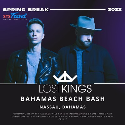 STS Travel Announces Spring Break 2022 Performances By Cheat Codes, Sam Feldt And Lost Kings In Nassau