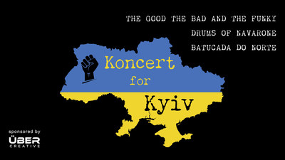 "Koncert For Kyiv" Organizer Drums Of Navarone With The Good, The Bad, And The Funky To Perform Benefit Show April 27 To Aid Ukraine Humanitarian Efforts