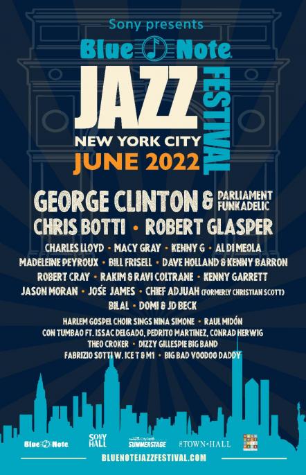 Blue Note New York Announces 11th Annual Sony Presents Blue Note Jazz Festival