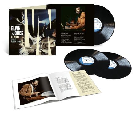 Blue Note Records Announces Nov. 18 Release Of Elvin Jones Revival: Live At Pookie's Pub Thrilling Previously Unissued 1967 Live Recording
