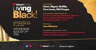 Usher, Miguel, Glorilla, Coco Jones & NLE Choppa To Perform During "iHeartRadio Living Black!" 2023 Special Event On August 2