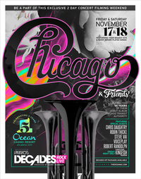 "Chicago & Friends" Produced By Decades Rock Live Announces New Special Guests, Robert Randolph, Christone "Kingfish" Ingram, VoicePlay