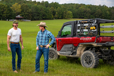 Country Music Star Riley Green And Pro Rodeo Star Tyson Durfey Shine Light On Cowboy Code Values During Polaris Off Road's Short Series