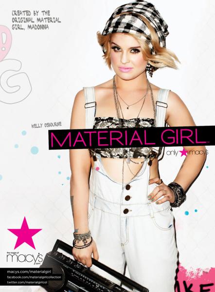 Kelly Osbourne Rocks Some Poses For Madonna And Lola's New Material Girl Marketing Campaign