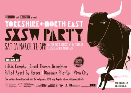 Yorkshire & North East Sxsw Party, British Music Embassy, Latitude 30, 512 San Jacinto Blvd, Austin On March 19, 2011